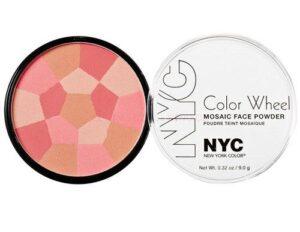 NYC New York Color Color Wheel Mosaic Face Powder