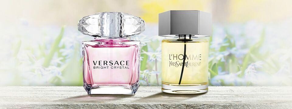 Perfumy miesiąca! Versace Bright Crystal, Yves Saint Laurent L' Homme